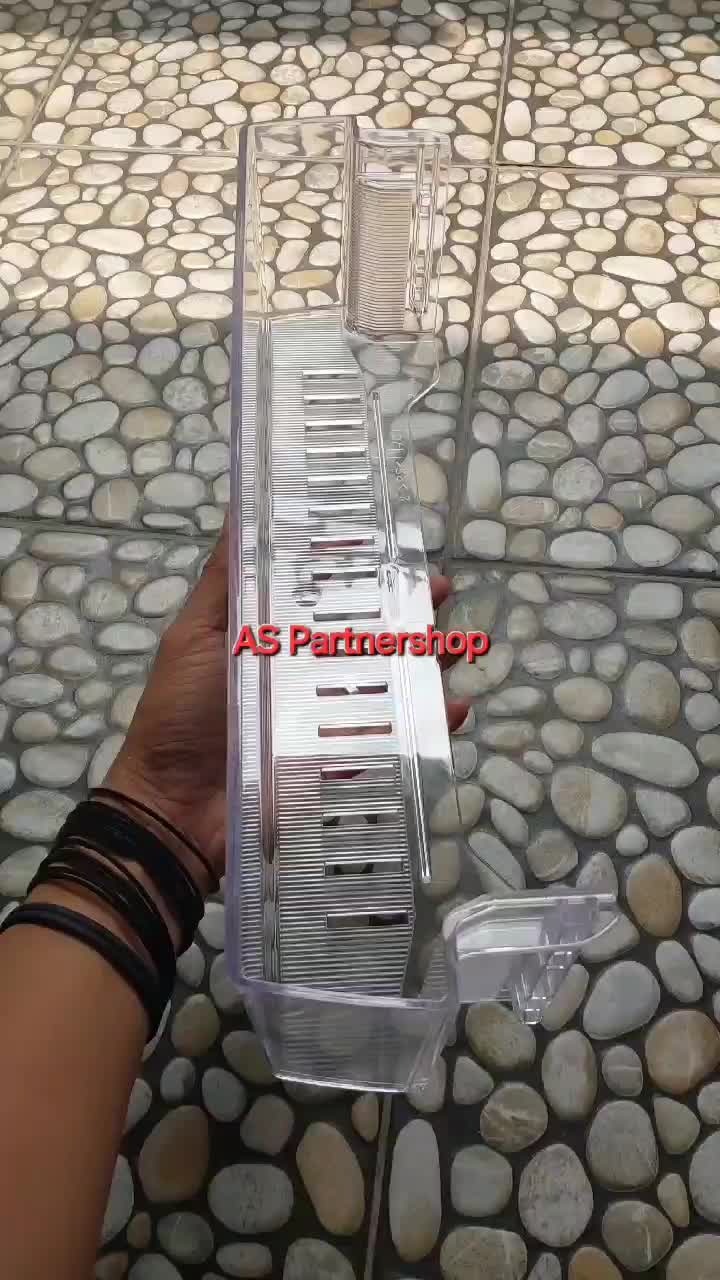 rak botol kulkas sharp 2pintu bagian tengah dan bawah original