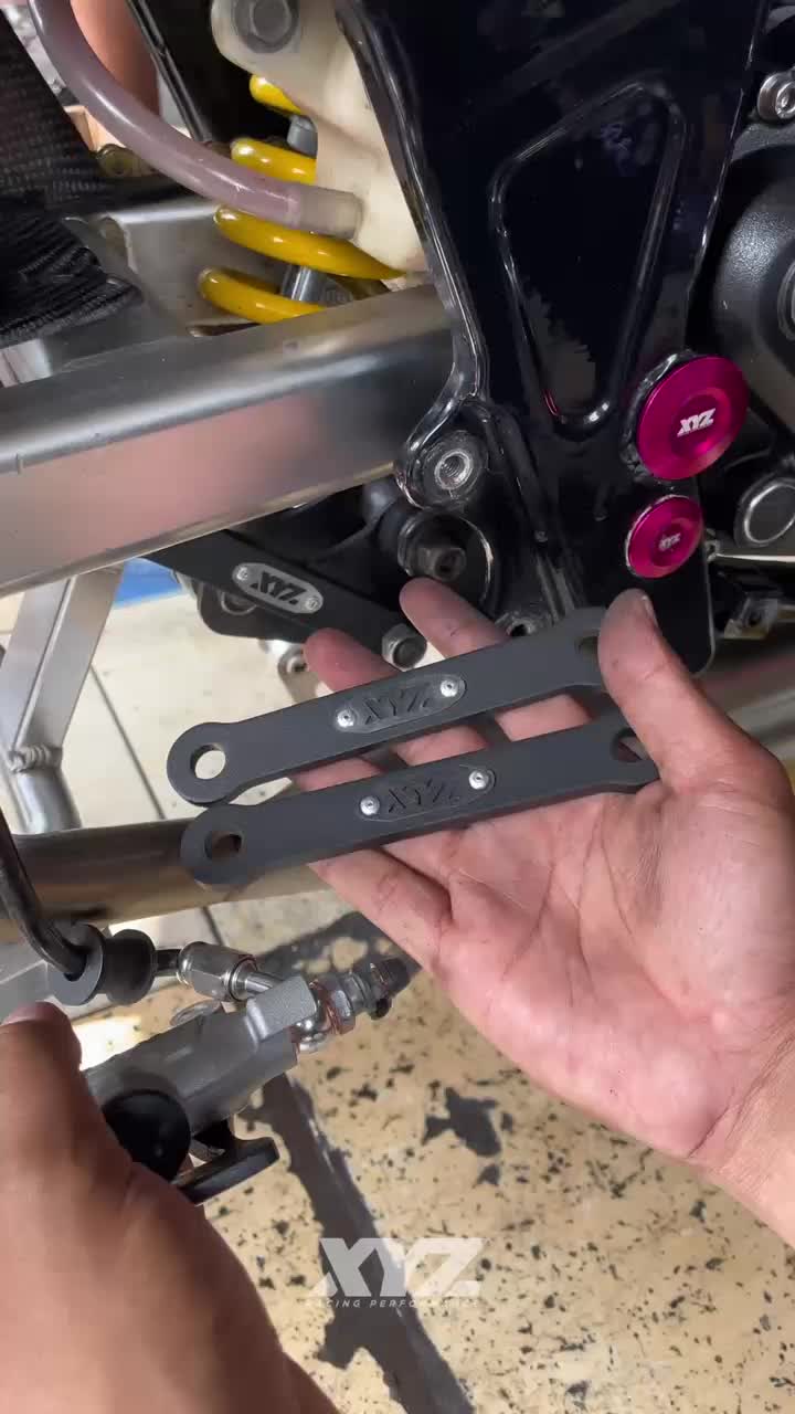 XYZ LOWERING KIT KAWASAKI NINJA R SS LASER CUTTING
