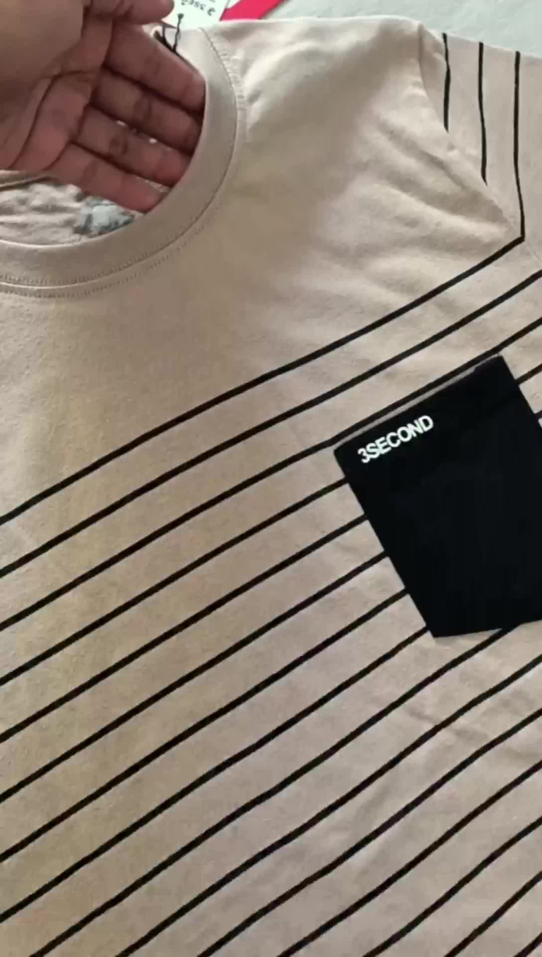 Kaos Cewek Lengan Pendek W022 Free Stiker Baju Wanita Putih Setrip Saku Atasan Distro Simple Combed Sablon High Katun Lembut Nyaman Panjang Hitam T-Shirt Dewasa