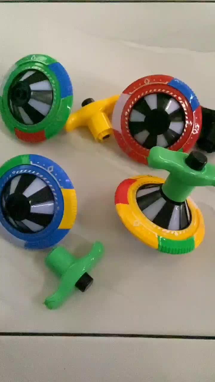 Mainan Gangsing Ufo & Rainbow Gangsing Berputar dengan Lampu dan Musik Spinning Toys / Mainan Musik Anak