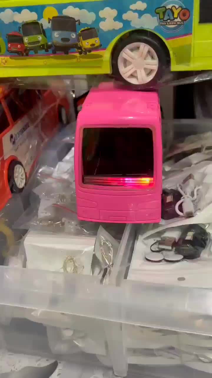 MAINAN ROTATOR LED / LAMPU SETROB0 / LAMPU ROTATOR BUS MINIATUR Toys
