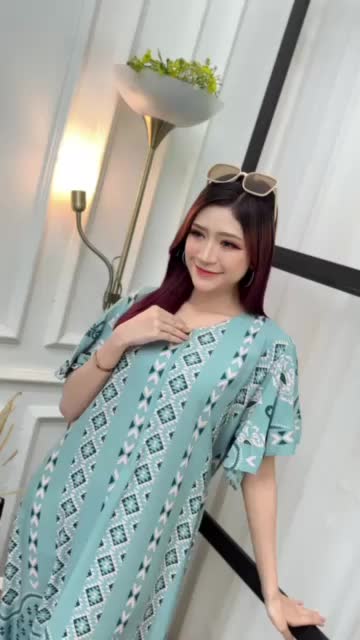 Dress Naura Lengan Rampel LD 120cm Bahan Rayon Premium Bumil Busui Resleting Depan Nyaman Adem Cocok untuk Ibu Hamil dan Menyusui