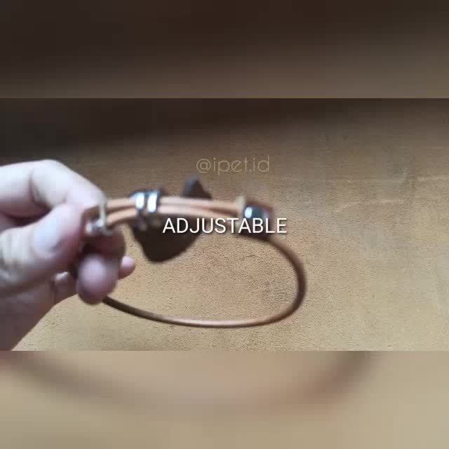 KALUNG KUCING NAMA CUSTOM LONCENG untuk KITTEN dan DEWASA MODEL TALI
