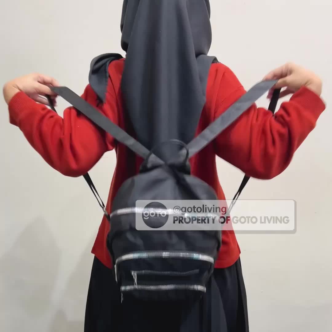 Goto [COD] Convese Mini Backpack Tas Sekolah Kuliah Kerja Ransel Wanita