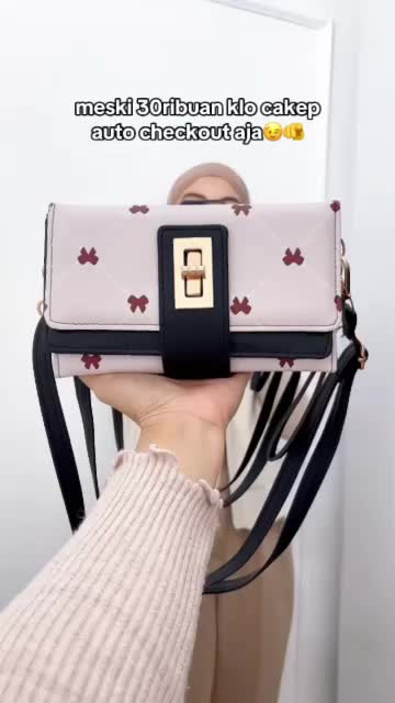 Kiviroseid Dompet Wanita Kode 185 [REFA] Kivirose ID Bags Selempang - Dompet Kartu Uang - Dompet Lucu Aestetic - Dompet Selempang