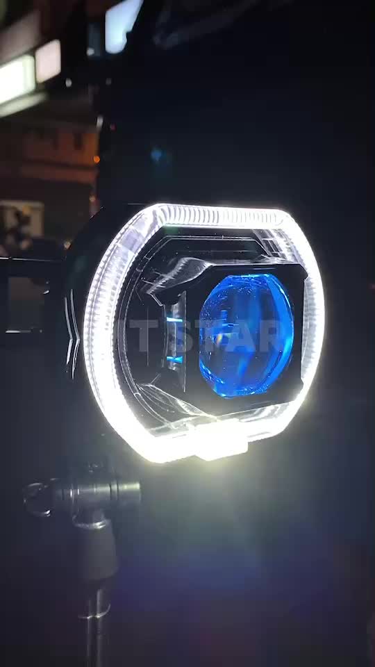【MT-STAR BEST SALES】HARGA SATUAN Projie Biled PD03 Matrix X1 Terbaru High Low Putih Body Black Plus Kipas Premium Lampu Warna Merah Kuning