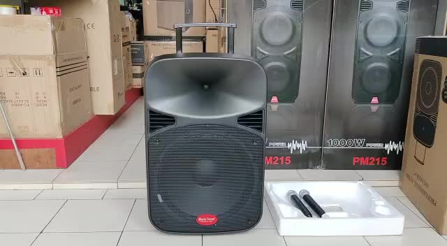 Baretone MAX15MHWR Speaker Aktif Portable 15 inch Kualitas Terbaik