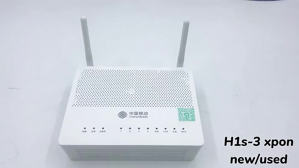 MODEM H1S-3S XPON ONU ONT EPON GPON Wifi 6(802.11ax) Antena Adaptor