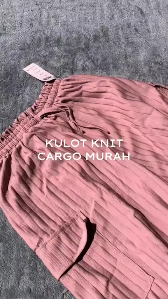celana kulot cargo wanita kekinian/celana kulot cargo/celana panjang wanita termurah Panjang/celana kulot cargo kenit