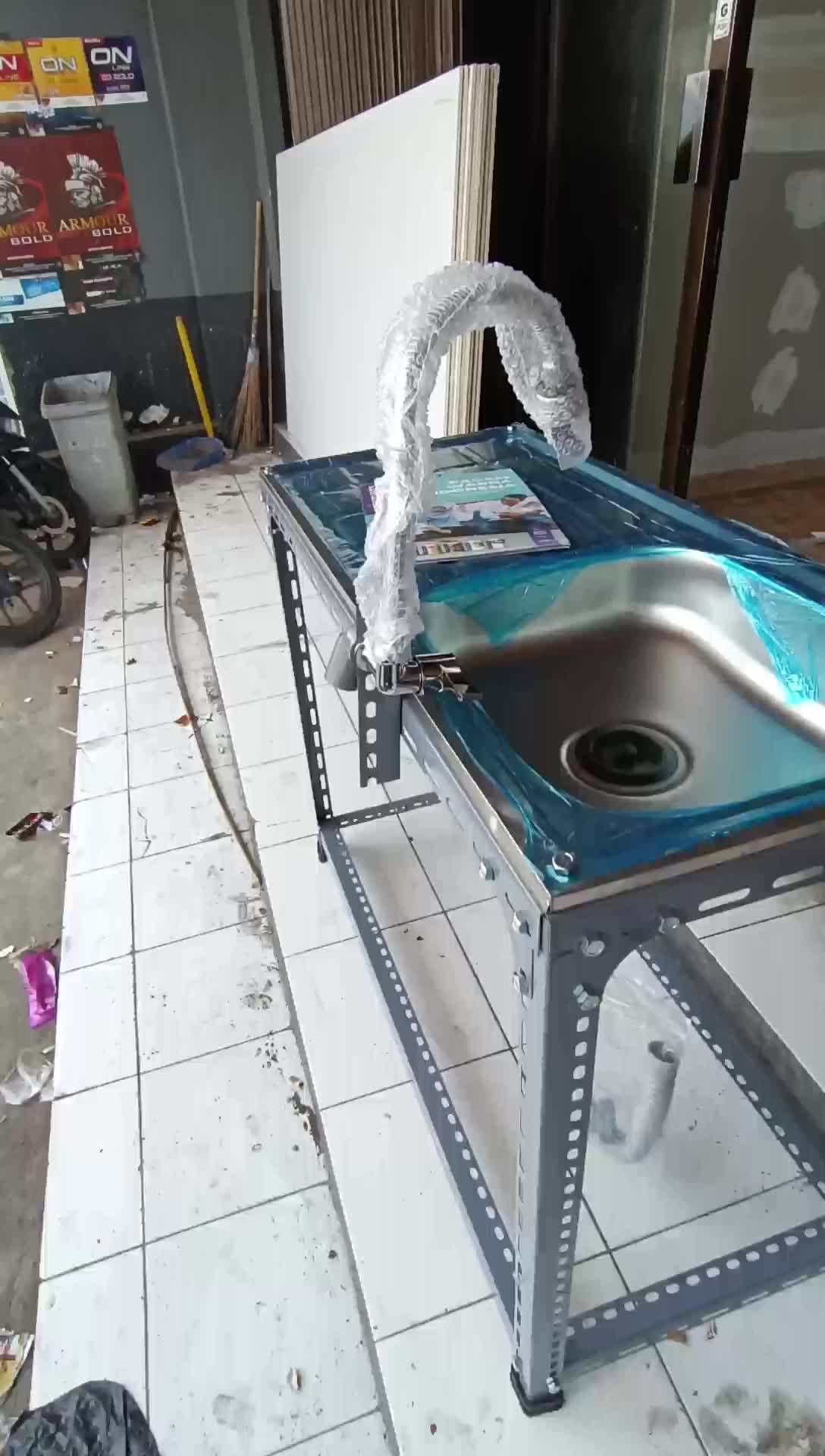 BCP Wastafel Portable Model 96x43x75 Cm - Sink Multifungsi