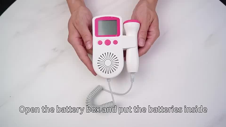 Doppler fetal heart rate monitor Pendeteksi Monitor DJJ 20Week BERGARANSI Bayi alat tes gender janin