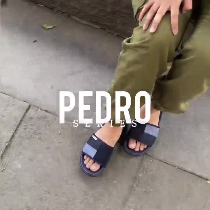 Limitless - Sandal Selop Pria Pedro Terbaru Sendal Slide Cowok Kasual Bahan Berkualitas - Size 39-43 Shoes