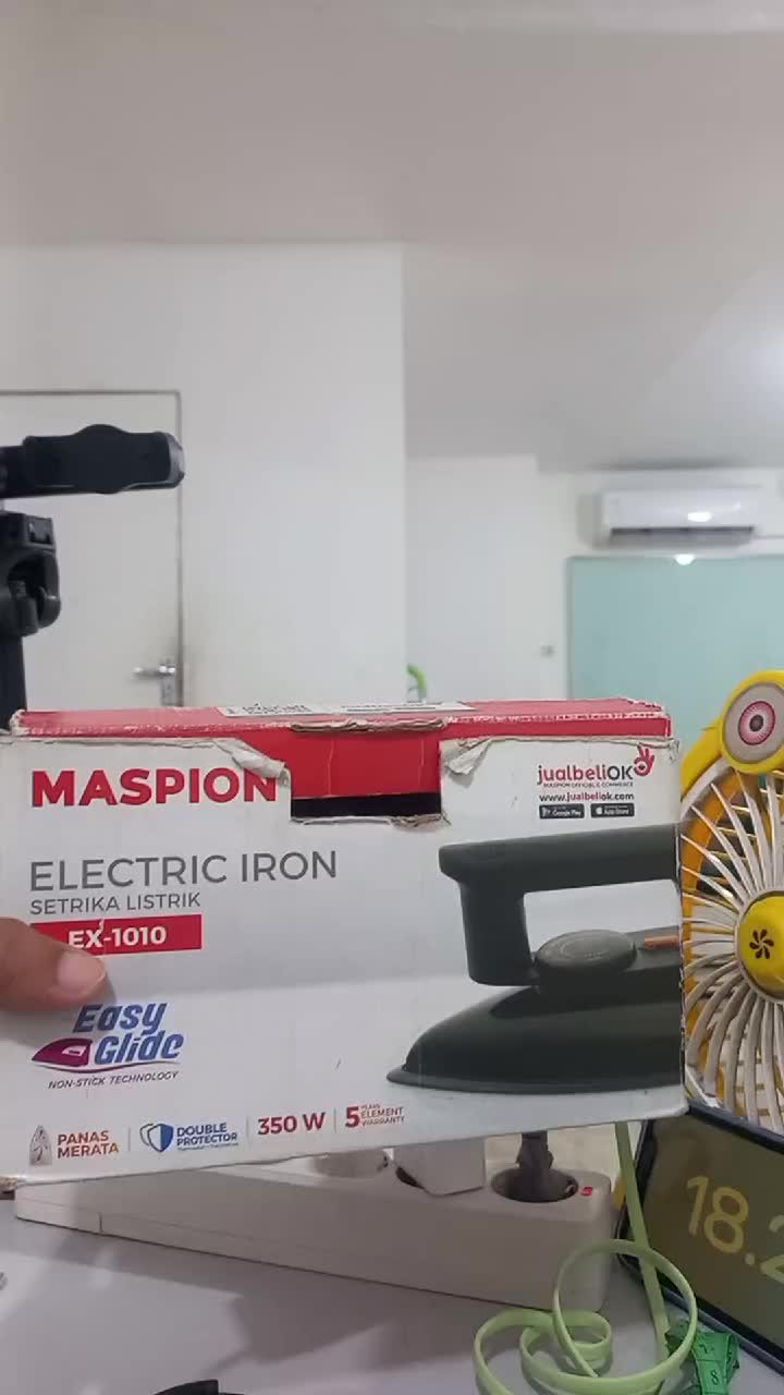 [AFF2] Maspion Setrika HA-110 Setrika Listrik Stainless Grey MASPION Setrika Maspion Classic Gosokan Baju Setrikaan Maspion HA 110 Setrika Iron Kabel | GARANSI 1 TAHUN