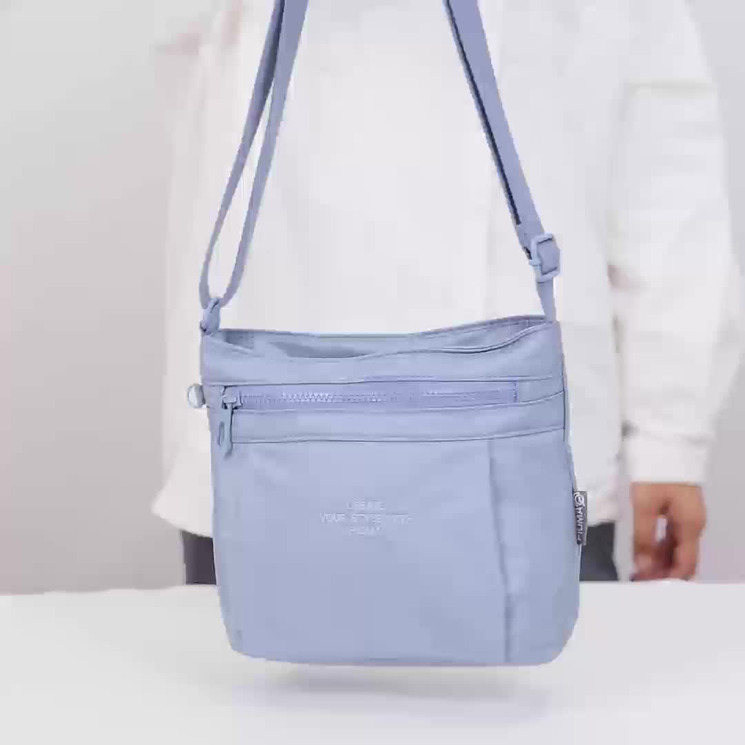 OPIOBAGS Pioma Elma Sling Bag - Shoulder Bag - Tas Selempang Bahu Wanita - Tas Kerja Nylon
