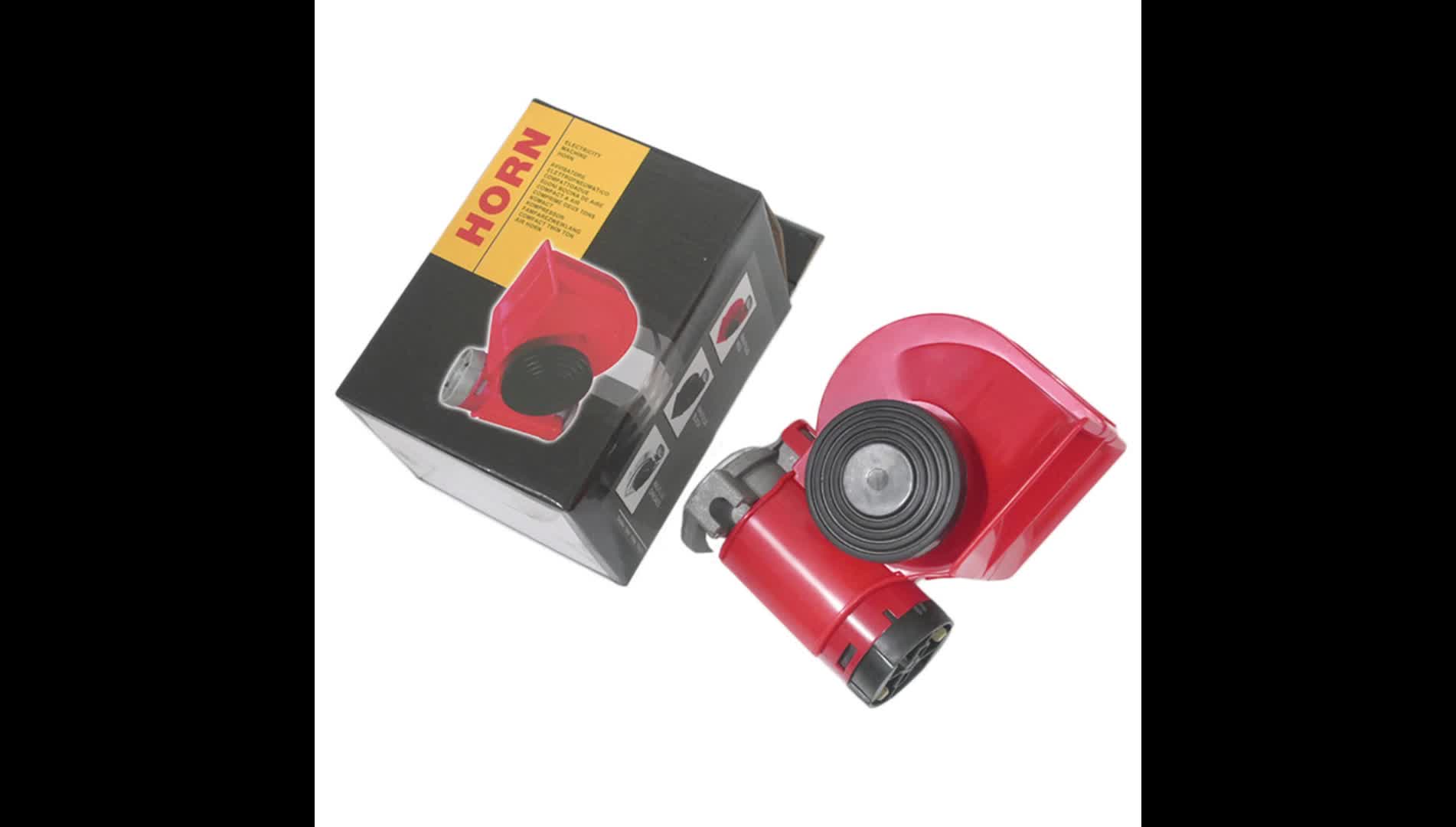 Klakson Angin Nautilus Dinamo 12 - 24 Volt Suara Kapal Untuk Mobil Pick Up, Truck, dan Motor