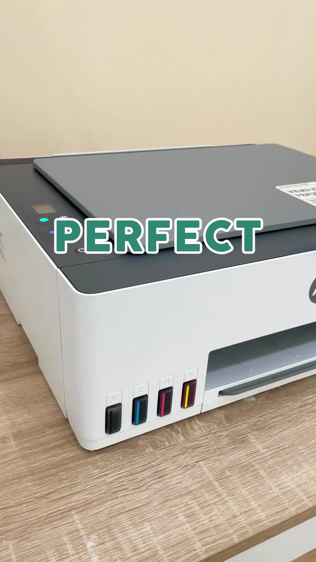 Printer HP Smart Tank 520 580 Print Scan Copy WiFi Direct A4