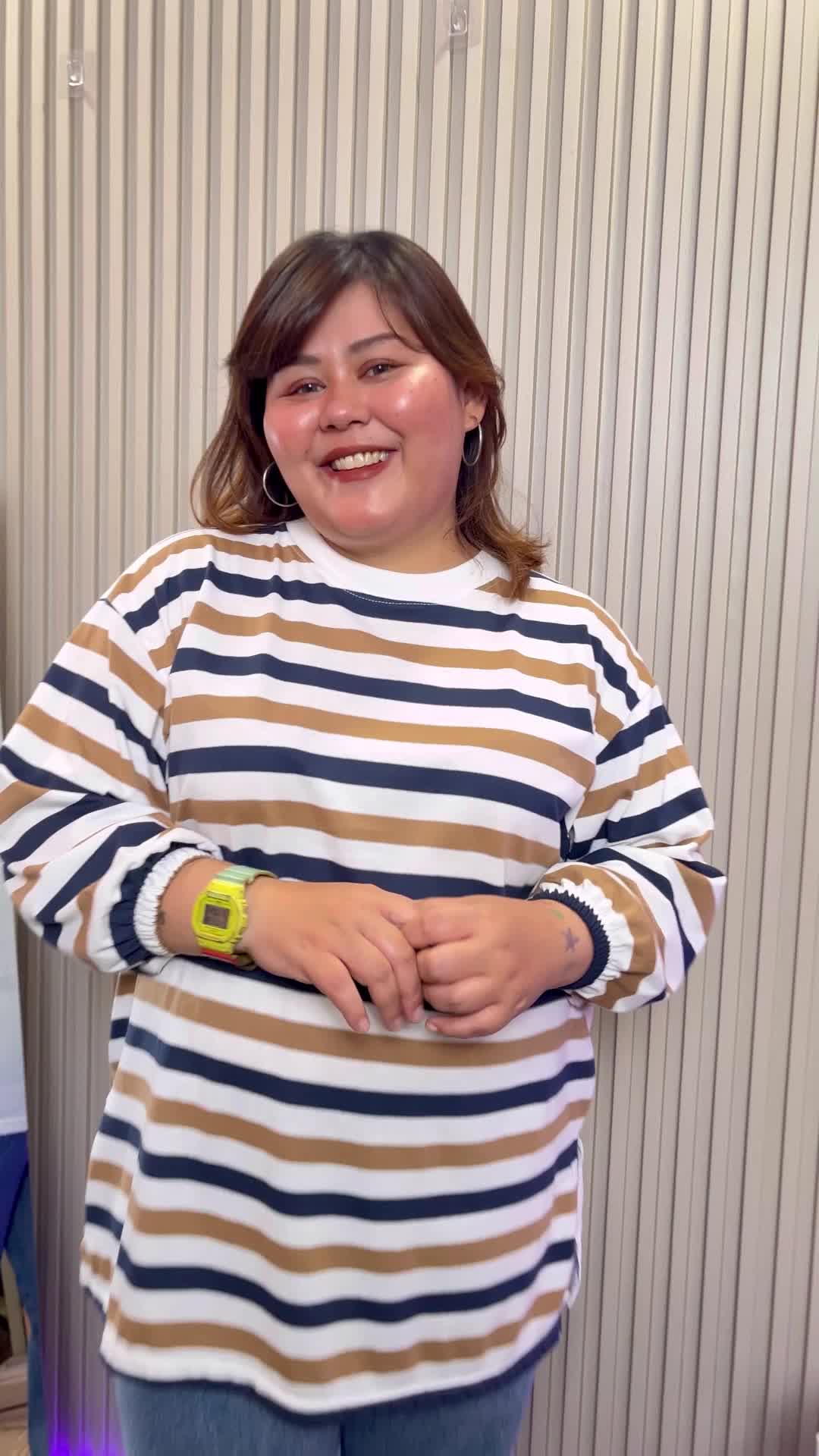 Atasan Blouse Oversize Femonritch BIG SIZE hijab dan wudhu friendly Baju Wanita Muslim Panjang Dewasa Katun