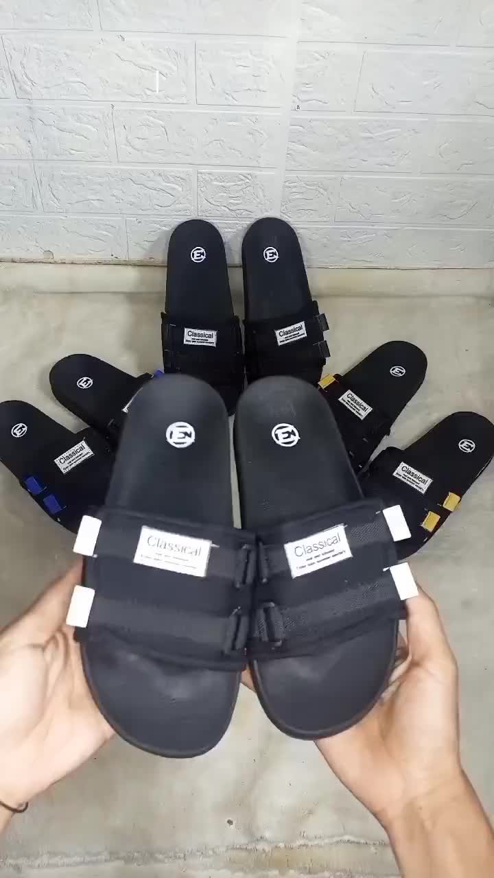 Sandal Selop Pria Sandal Slip On / Slop Pria Distro / Sandal Slop Pria Santai / Sandal Slop Pria Karet Dj style - Cl 06 pvc Sendal 39-43 Shoes
