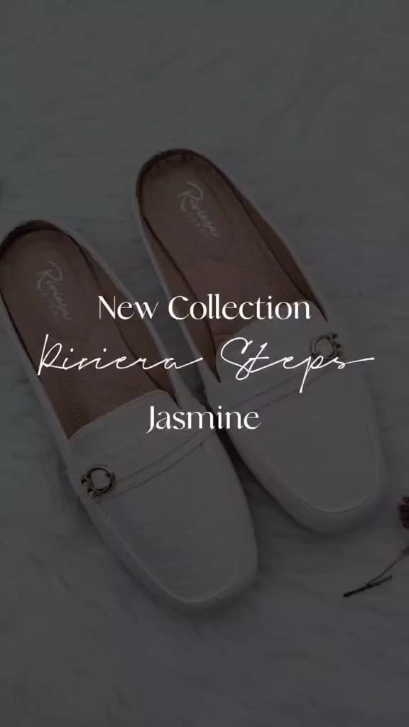 Riviera Steps - Jasmine Sendal Slip On Mules Wanita Import Premium