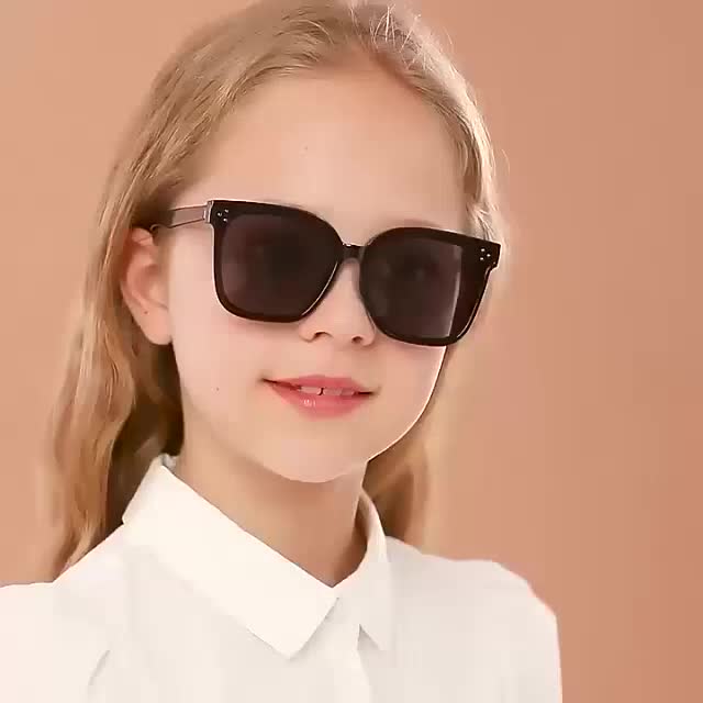 Kacamata Hitam Anak-Kacamata bulat anak-anak fashion perlindungan