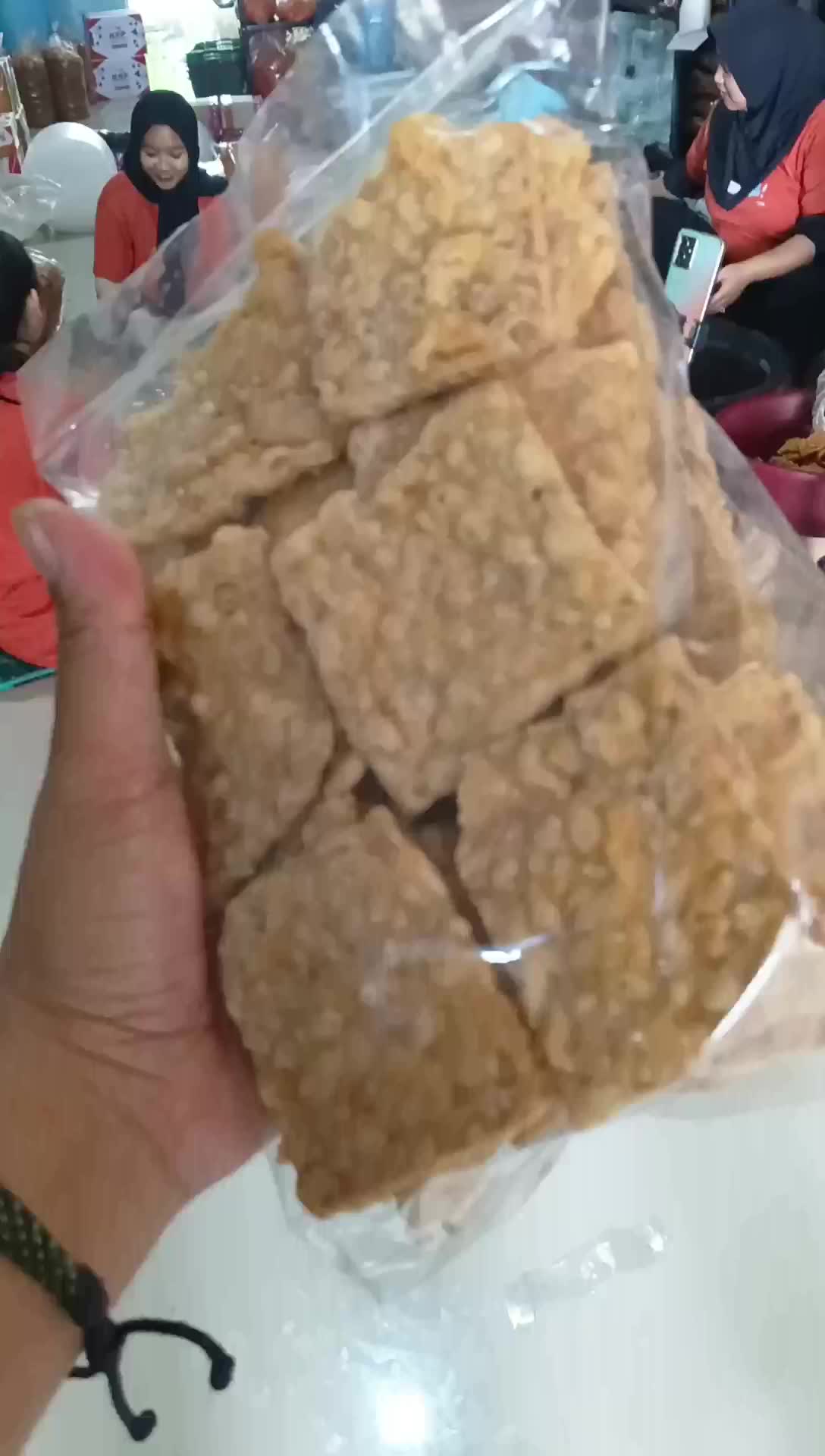 keripik tempe bandung asin gurih 1kg Cemilan