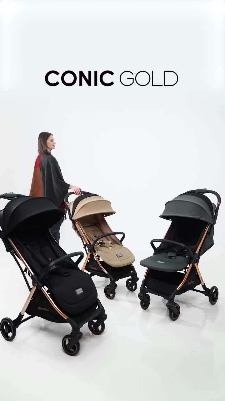 Cocolatte Stroller Conic Auto Kereta Dorong Bayi Autofold Cabin Size