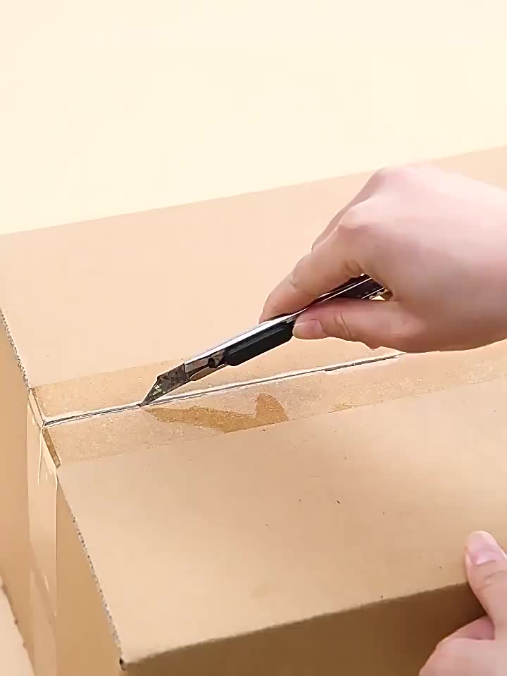 HIGH SELECT Pisau Pembuka Kotak Magnetik Pisau Seni Yang Tidak Melukai Tangan Alat Pembuka Kotak Mini Dan Portabel