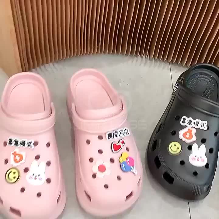 Limitless - Sendal Cewek Fuji Kekinian Stiker Karakter Lucu Sandal Selop Wanita Dewesa Casual Fashion Style Korean Karet Shoes