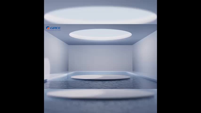 GREE AC Standar 1/2PK - GWC-05MOO5(S) - Putih (Indoor & Outdoor)