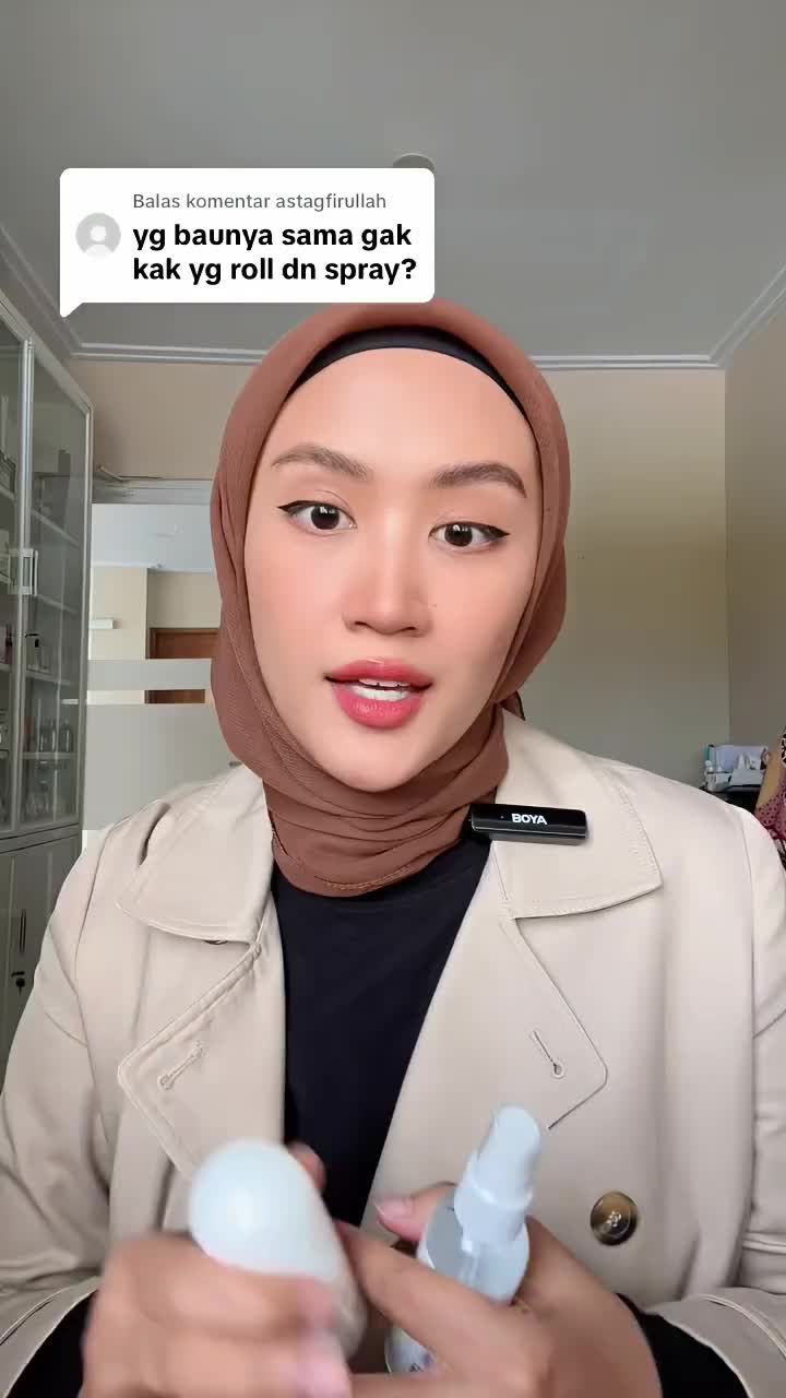 MARLOV Antiperspirant Deodorant Whitening Roll On 3 in 1 Formula 25ml Ketiak Kering Memudarkan Bau Kosmetik Lavender Vitamin