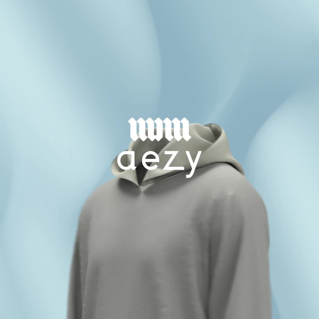 No Void Minds AEZY LITE Hoodie | Smoke