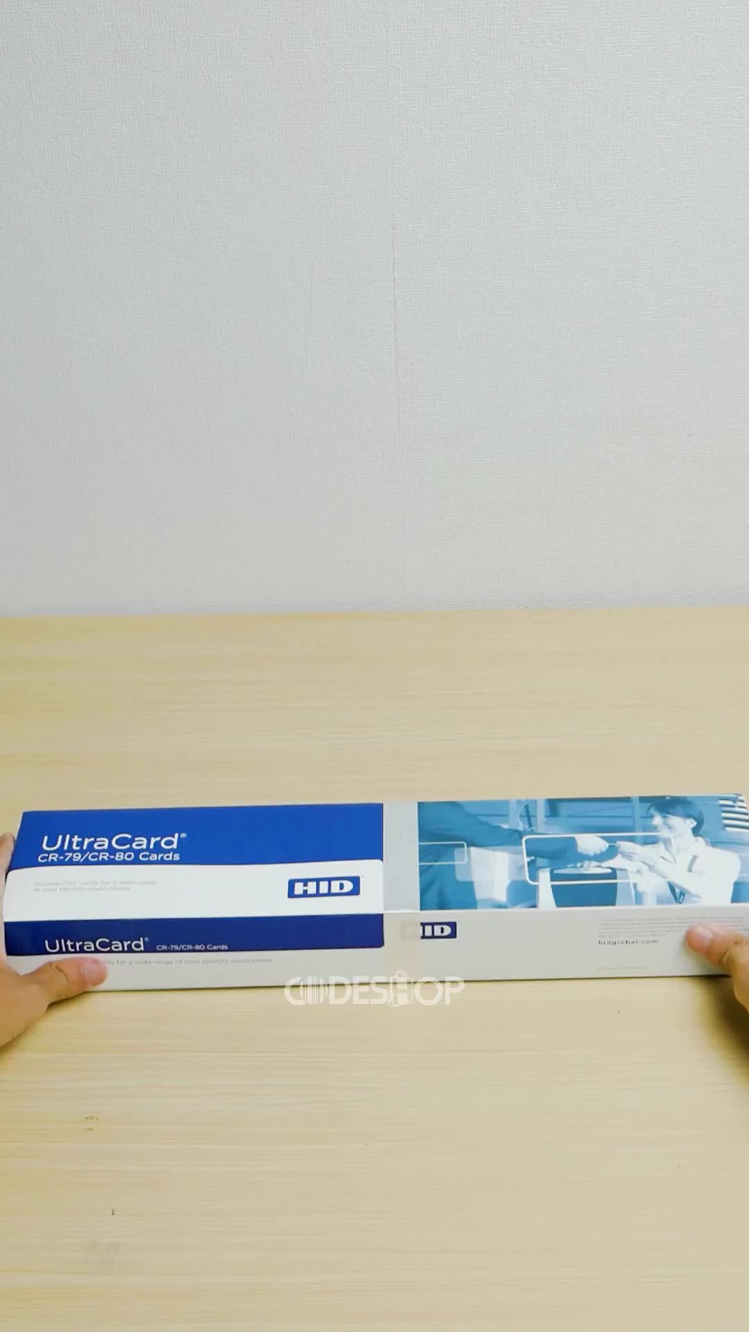 Kartu PVC HID Ultracard Noco CR-80 Blank ID Card 100 pcs