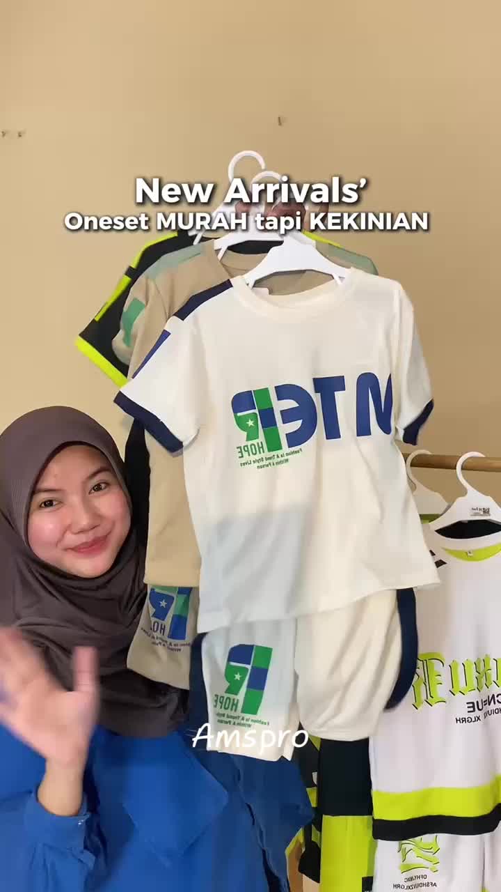 Amspro Setelan Anak Laki-Laki Fashion Kids Set Meteor Baju Celana Lengan Pendek Motif Casual Trendy Vistaterry Nyaman Size 5-14th & XXL