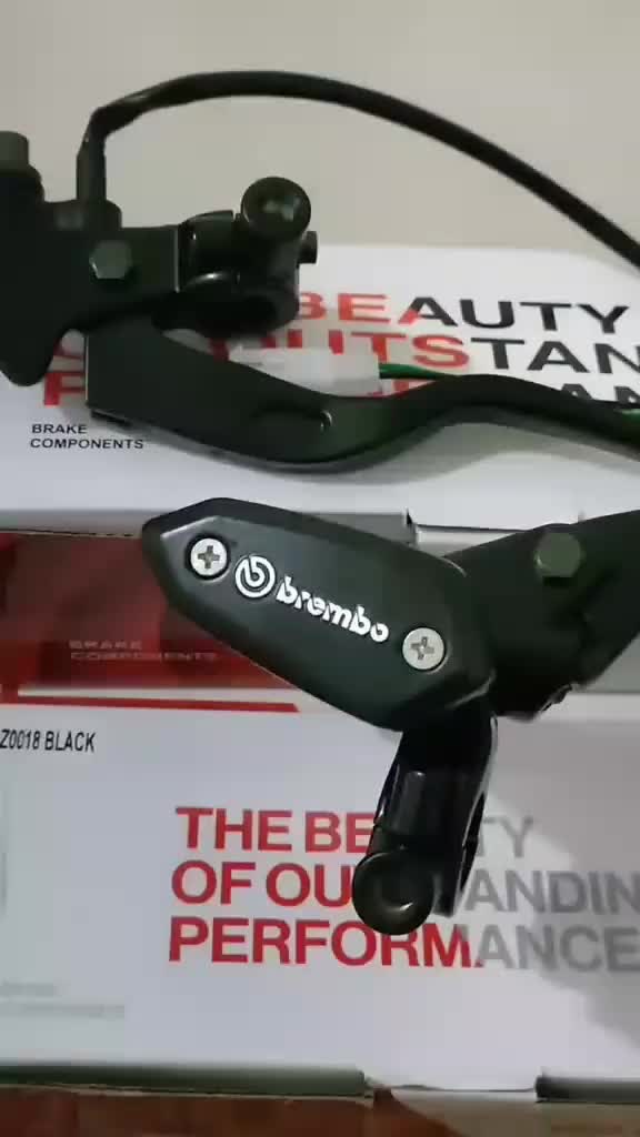 Master Rem Brcmbo Oval E2 Model Rcb Paket Handle Kopling Universal Semua Motor Vixion,R15,Cbr,Satria Fu,Sonic,Ninja,Megapro,Byson Dan Motor Lain Nya Motorcycle