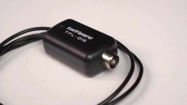 Alat penguat sinyal boster antena TV digital amplifier booster DVB-T2 Male Adaptor