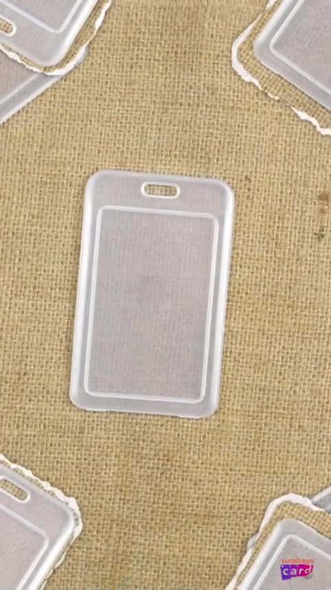 frame Potrait Buka TUTUP/frame BOX bening DOFF id card flasdisk holder