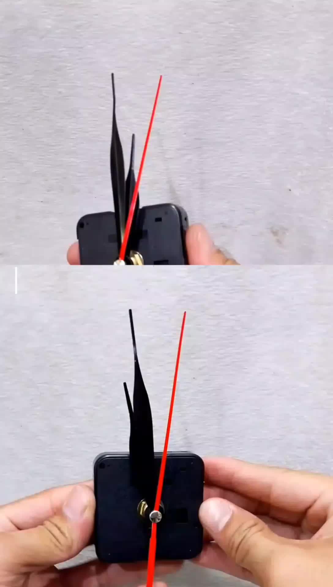Mesin jam dinding QUARTZ SWEEP dan DETAK
