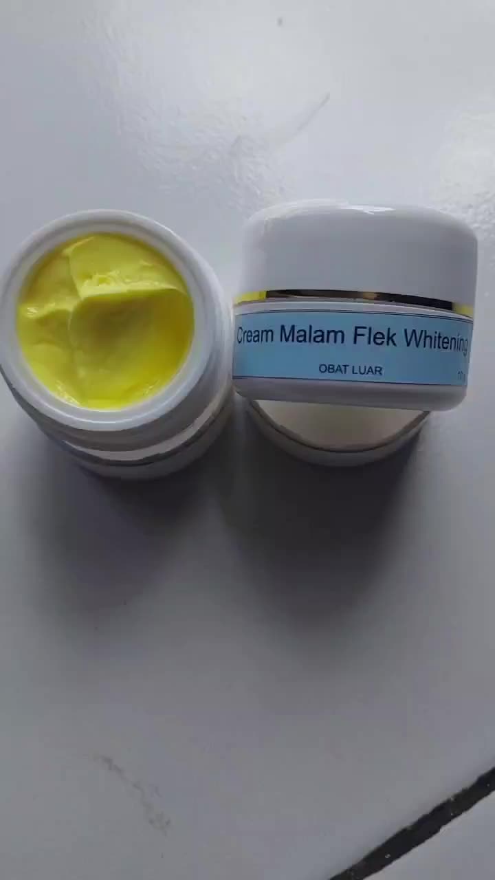 Flek Whitening cream malam menghilangkan flek Pelembab Wajah