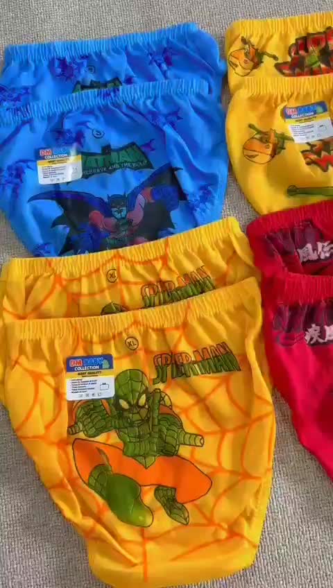 12 PCS CELANA DALAM ANAK LAKI-LAKI & PEREMPUAN MOTIF RANDOM LUCU/CELANA DALAM ANAK PEREMPUAN SABLON/CD ANAK MOTIF LUCU/CD ANAK SD/TK Fashion CD ANAK 1-10 TAHUN