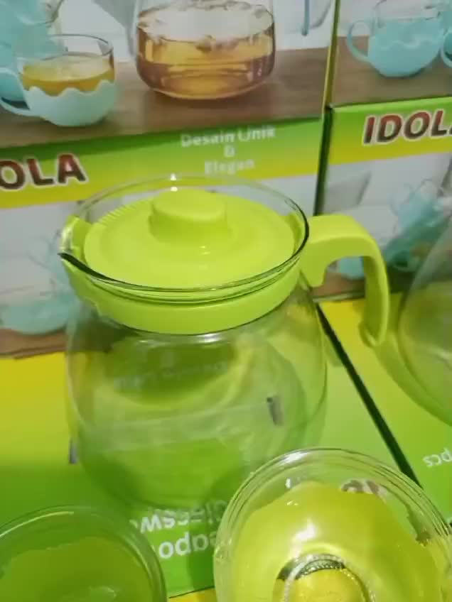 TEAPOT WARNA CANTIK 1SET FREE BUBBLE