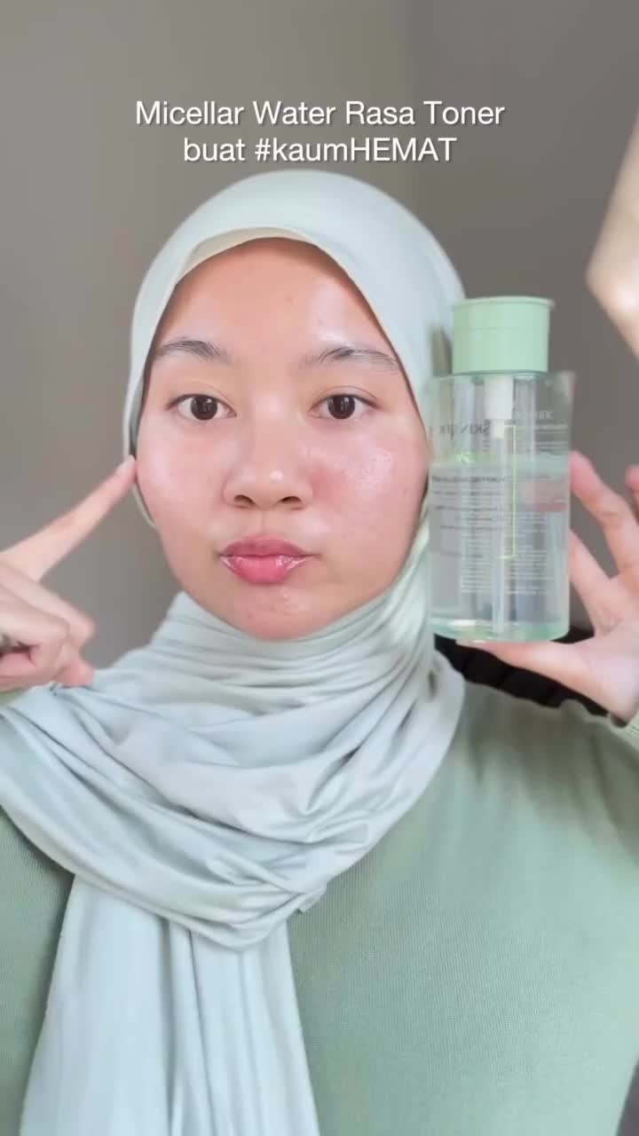 SKINTIFIC Mugwort Purifying Micellar Water 75 ml - Pembersih Wajah - Remover, Removal Cleanser Kotoran Bersihkan Berjerawat Niacinamide Kapas Acid Cleansing Muka Pembersihan