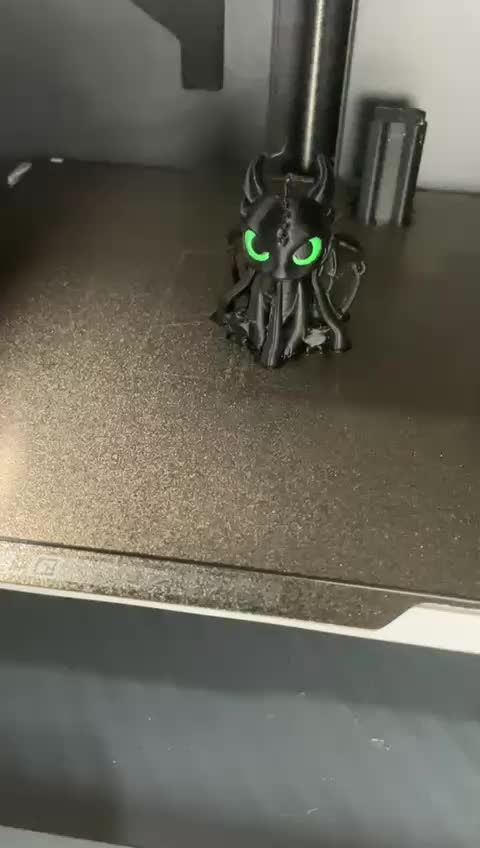 3D print toothless The dragon Night fury
