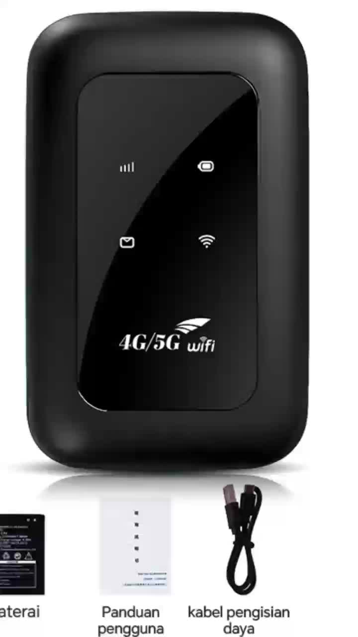 Modem Mini Wireless Router Mobile MiFi Broadband Seluler Portabel WiFi 4G LTE 5G Modem WiFi Router WiFi Broadband Seluler portabel Pocket WiFi