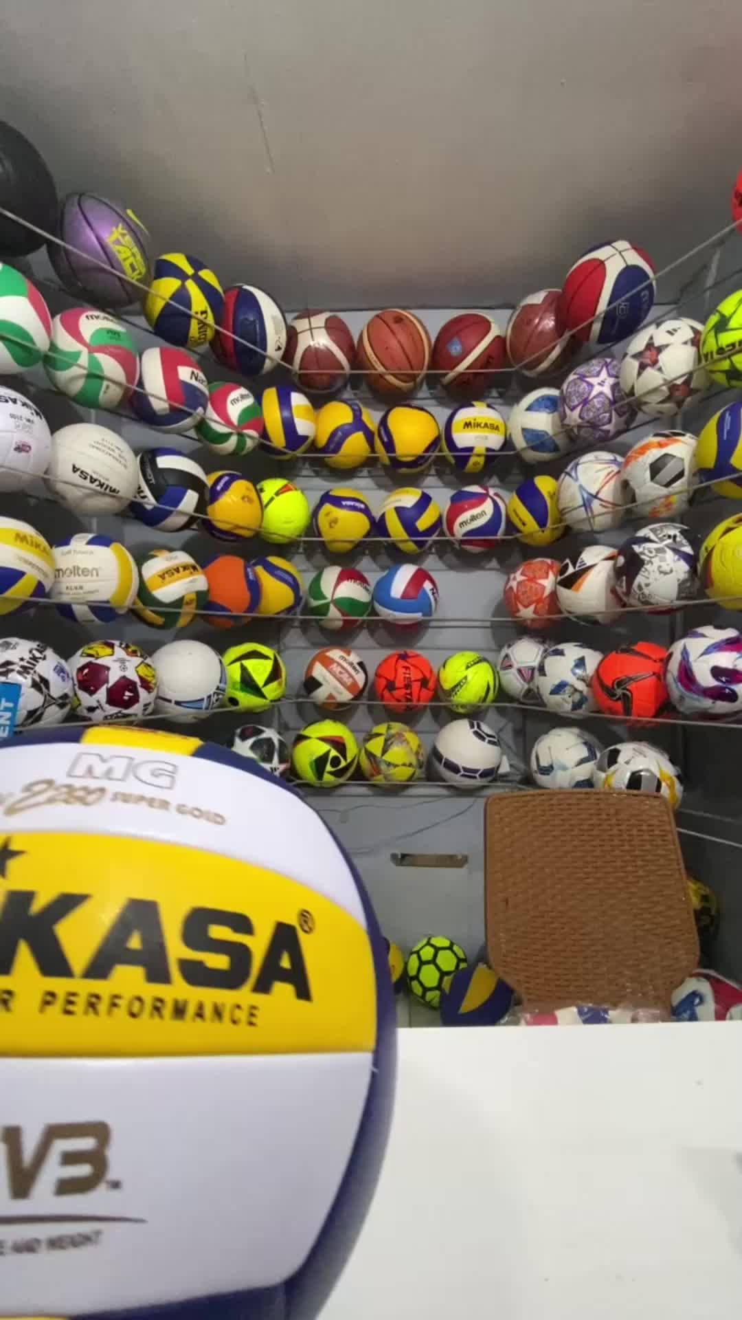 Mikaza, Bola Voli Jahit Mesin Super Gold 2200 Pompa Ball Outdoor Volley
