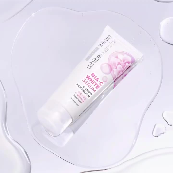 Shinzui WHITEssentials Double Brightening Acne Facial Wash | Sabun Cuci Pembersih Muka Mencerahkan Glowing