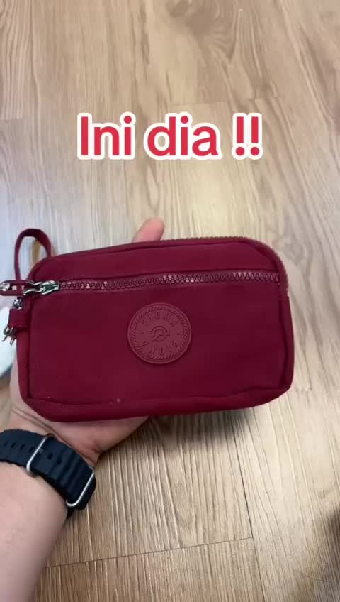 DEOBAGS DOMPET PIOMA NYLON / TAS 2 RESLETING DOMPET WANITA / TAS NYLON WANITA ATAU DOMPET UANG / TAS HP WANITA SIMPLE PIOMA JESSIE