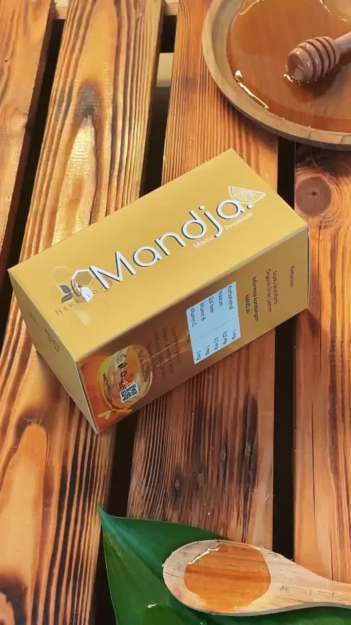 Madu Mandja Herbamour Madu Multiflora Premium Dengan Rasa Lemon Asli  Honey Herbal