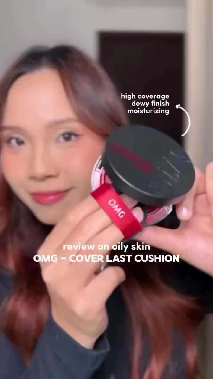 OMG Oh My Glam Coverlast Cushion Netto 15g Concealer Foundation