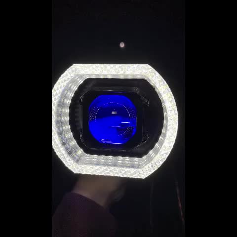 IBRIGHT ZE212 Big Projie Biled 4.5 Inch Shroud Akrilik