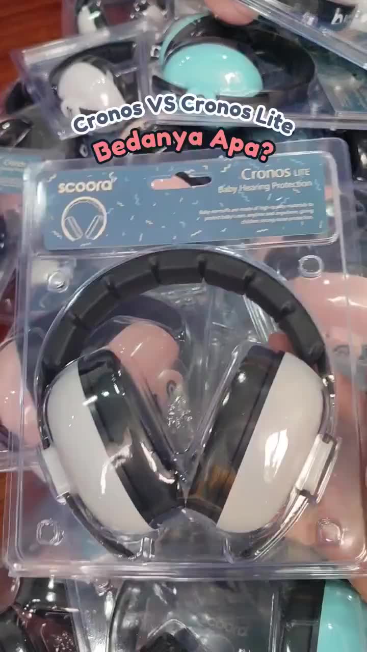 SCOORA Cronos LITE Baby Earmuff Pelindung Telinga Bayi di Pesawat Ear Protector Penutup Kuping dari kebisingan